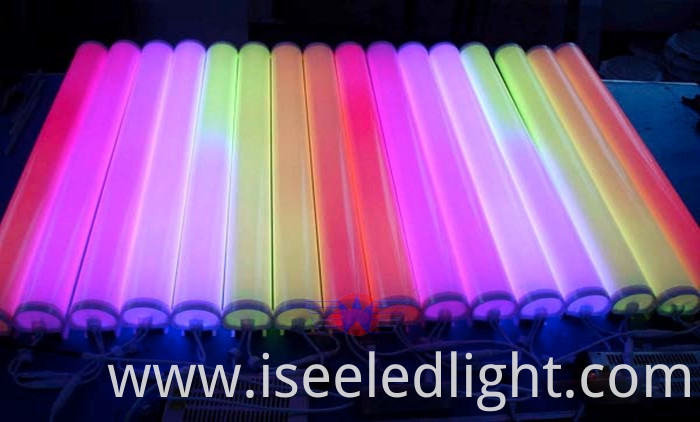 led digital tube for building